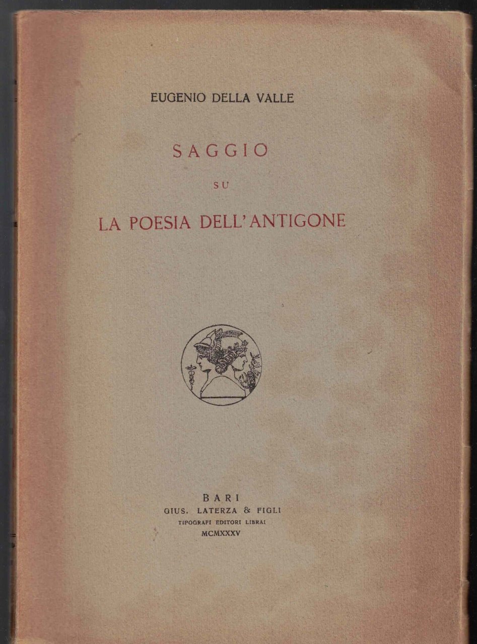 Saggio su la poesia dell'Antigone | Immagine principale