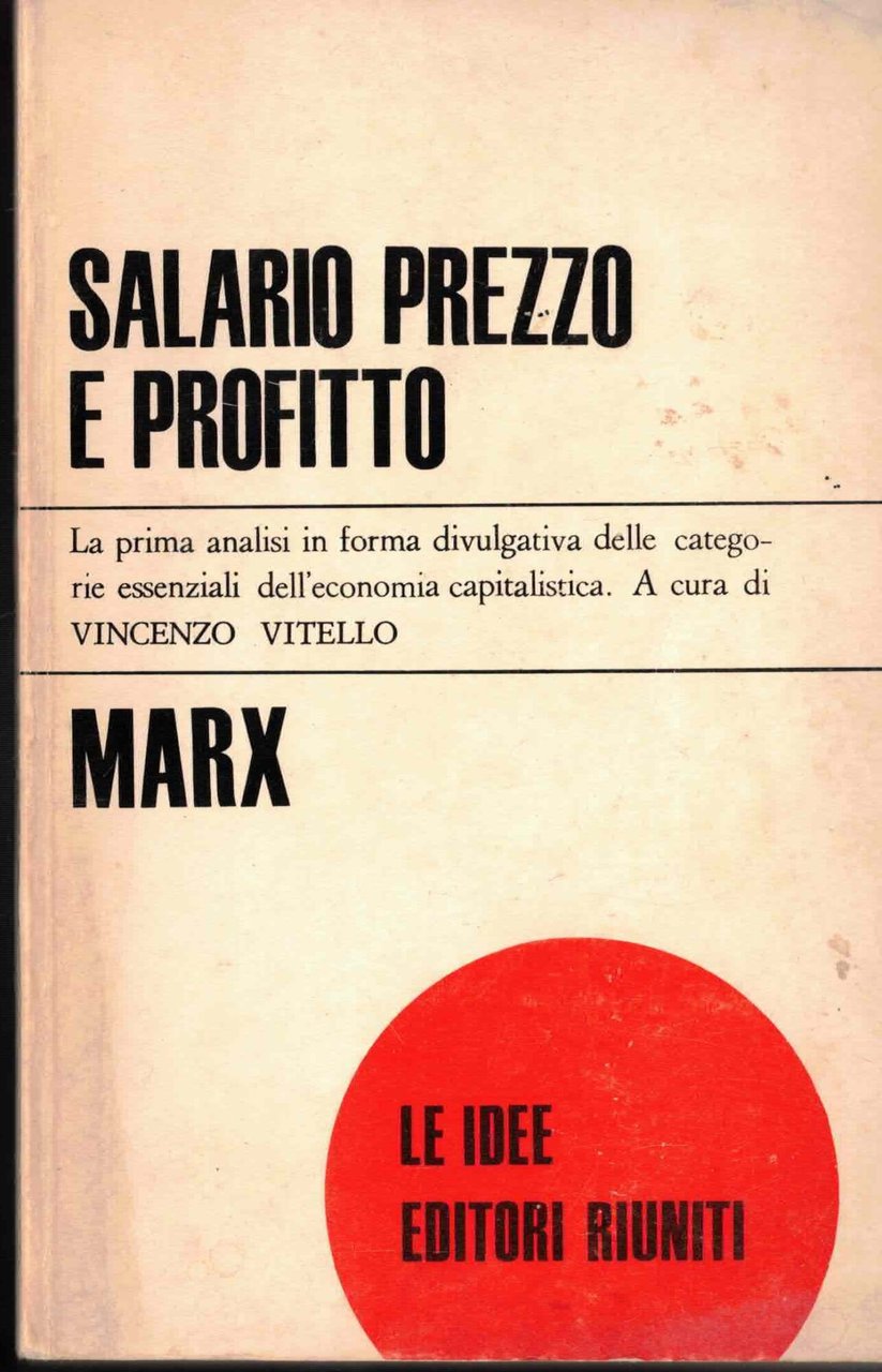 SALARIO PREZZO E PROFITTO.
