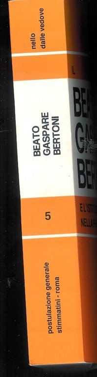 San Gaspare Bertoni e l'Istituto delle Stimmate  nella prima meta' dell'800  veronese - Parte II - vol 5