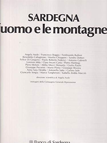 Sardegna, l'uomo e le montagne.