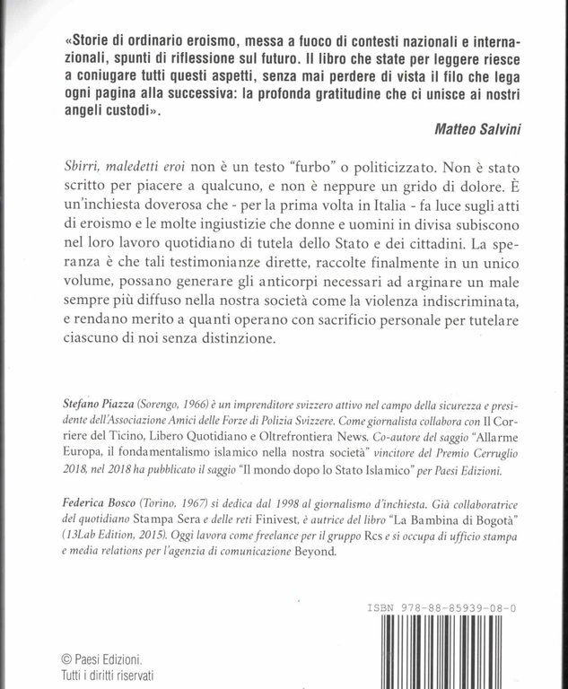 Sbirri, maledetti eroi. Storie di coraggio delle Forze dell'ordine | Immagine Gallery 2