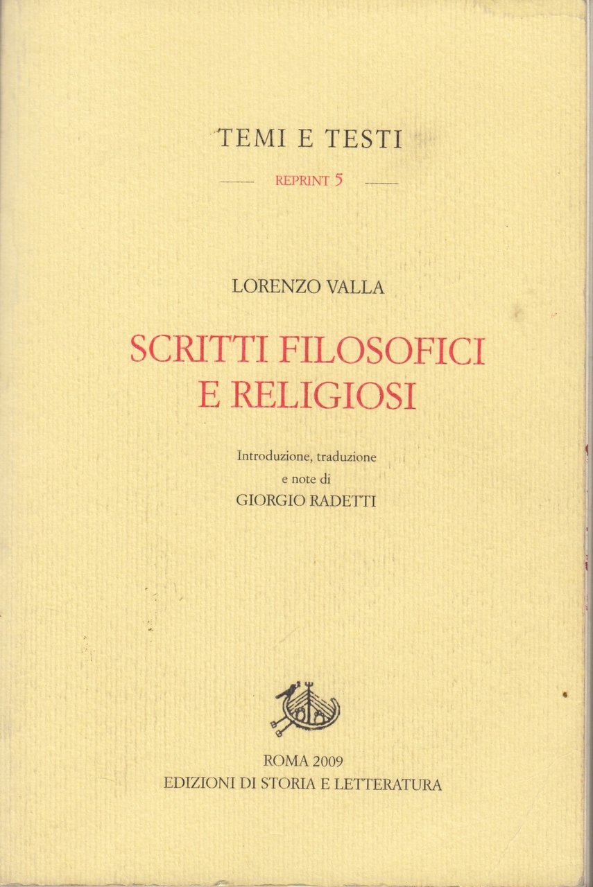 Scritti filosofici e religiosi | Immagine principale