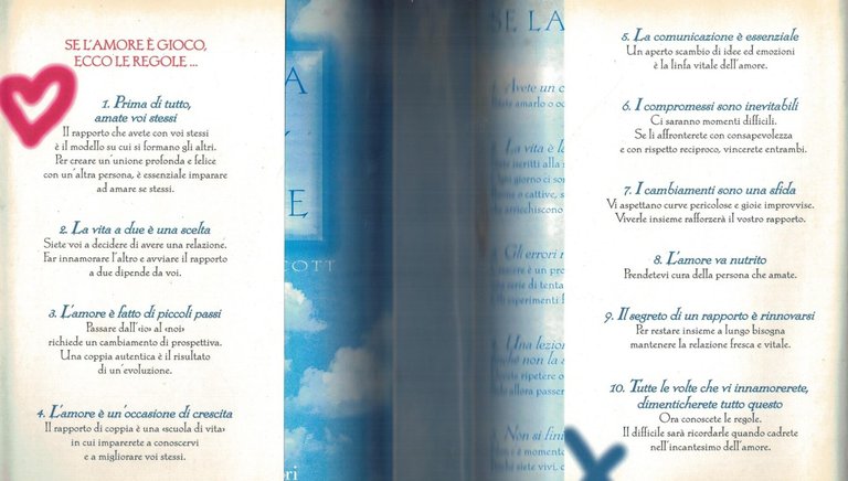 Se l'amore è gioco, ecco le regole