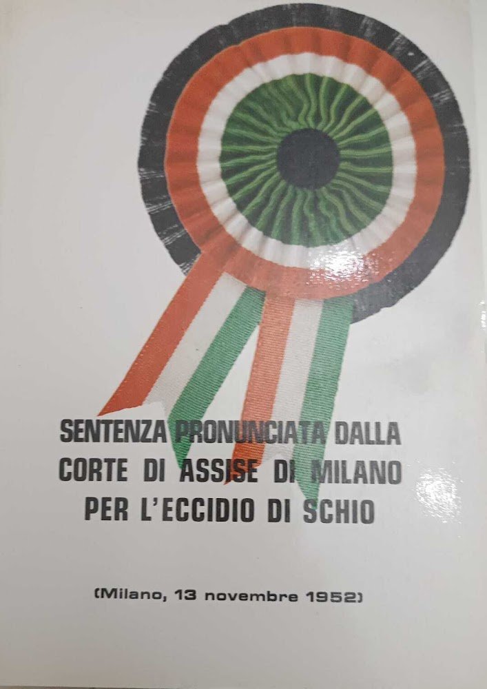 Sentenza pronunciata dalla corte di Assise di Milano per l'eccidio …