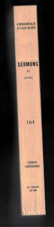Sermons Tomo II 18-41 Edition Bilingue Francais-Latin | Immagine Gallery 2