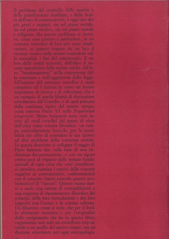 Sesso E Persona. Verso Una Nuova Etica Sessuale