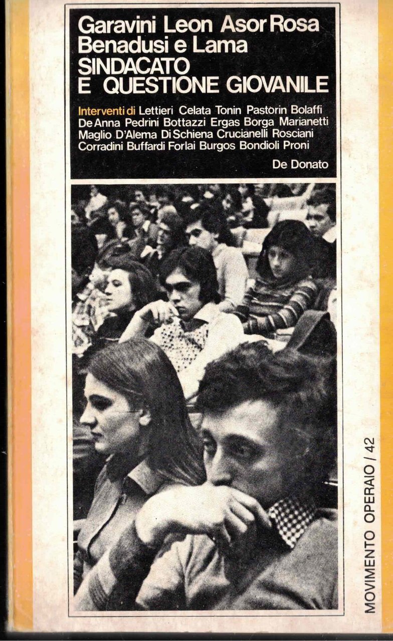 Sindacato e questione giovanile.