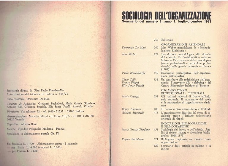 Sociologia dell'organizzazione
