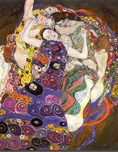 STAMPA SU TELA - CANVAS - LA VERGINE - KLIMT …
