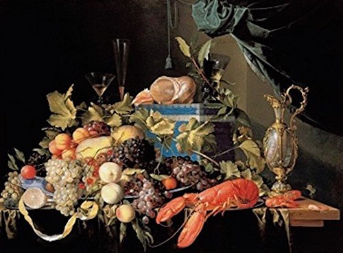 STAMPA SU TELA - CANVAS - NATURA MORTA CON FRUTTA …