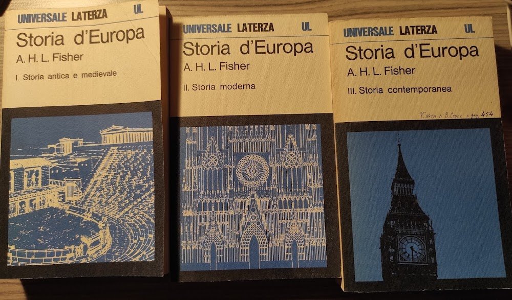 STORIA D ' EUROPA 3 VOLUMI