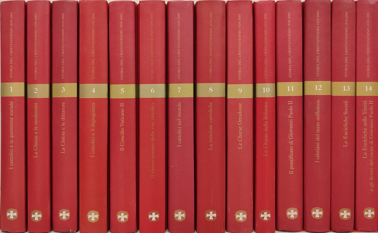 Storia del cristianesimo 1878-2005. 14 volumi