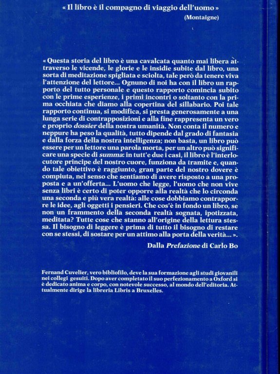 Storia del libro - La via maestra dello spirito umano …
