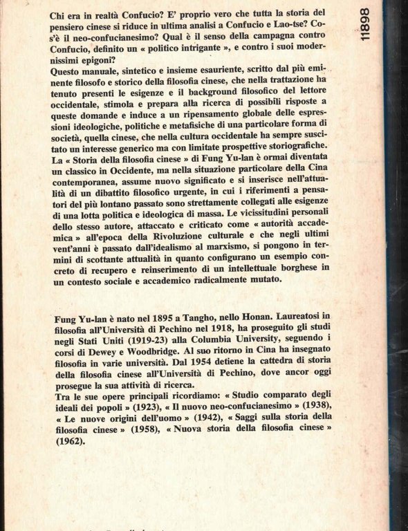Storia della filosofia cinese
