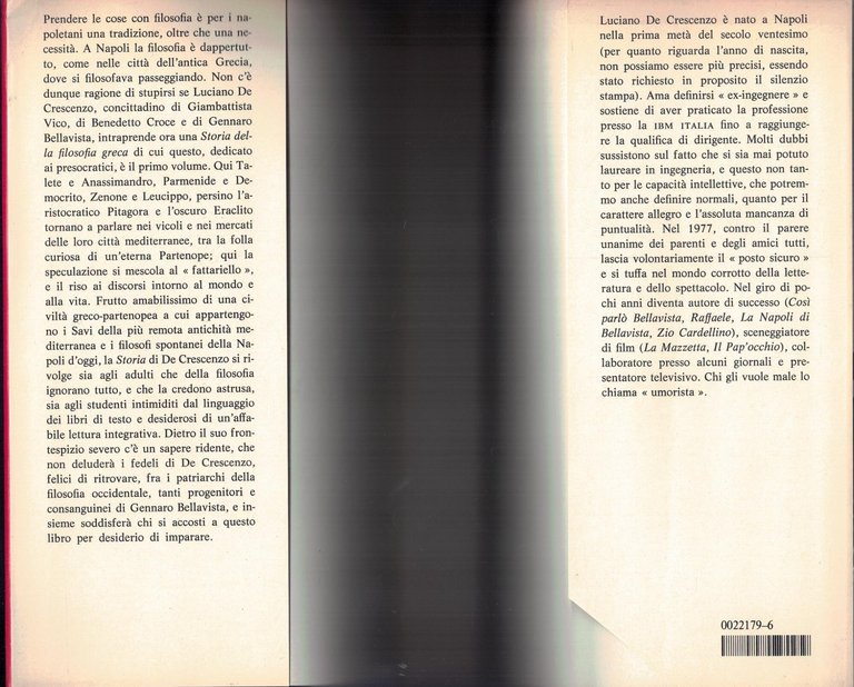 Storia della filosofia greca. I presocratici