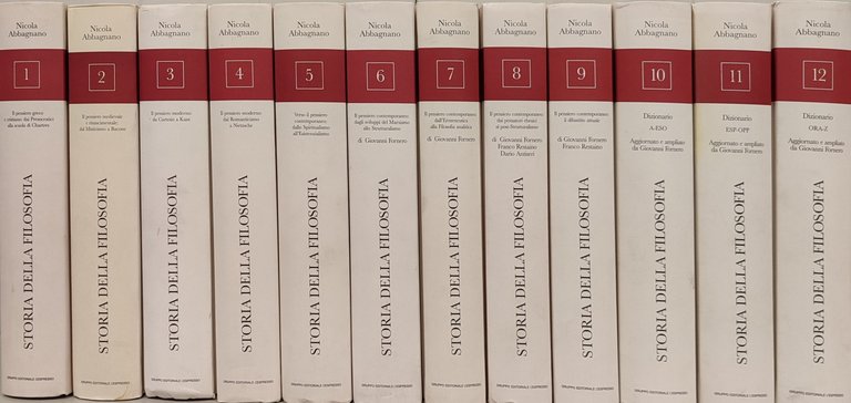 Storia della filosofia. Opera completa in 12 volumi