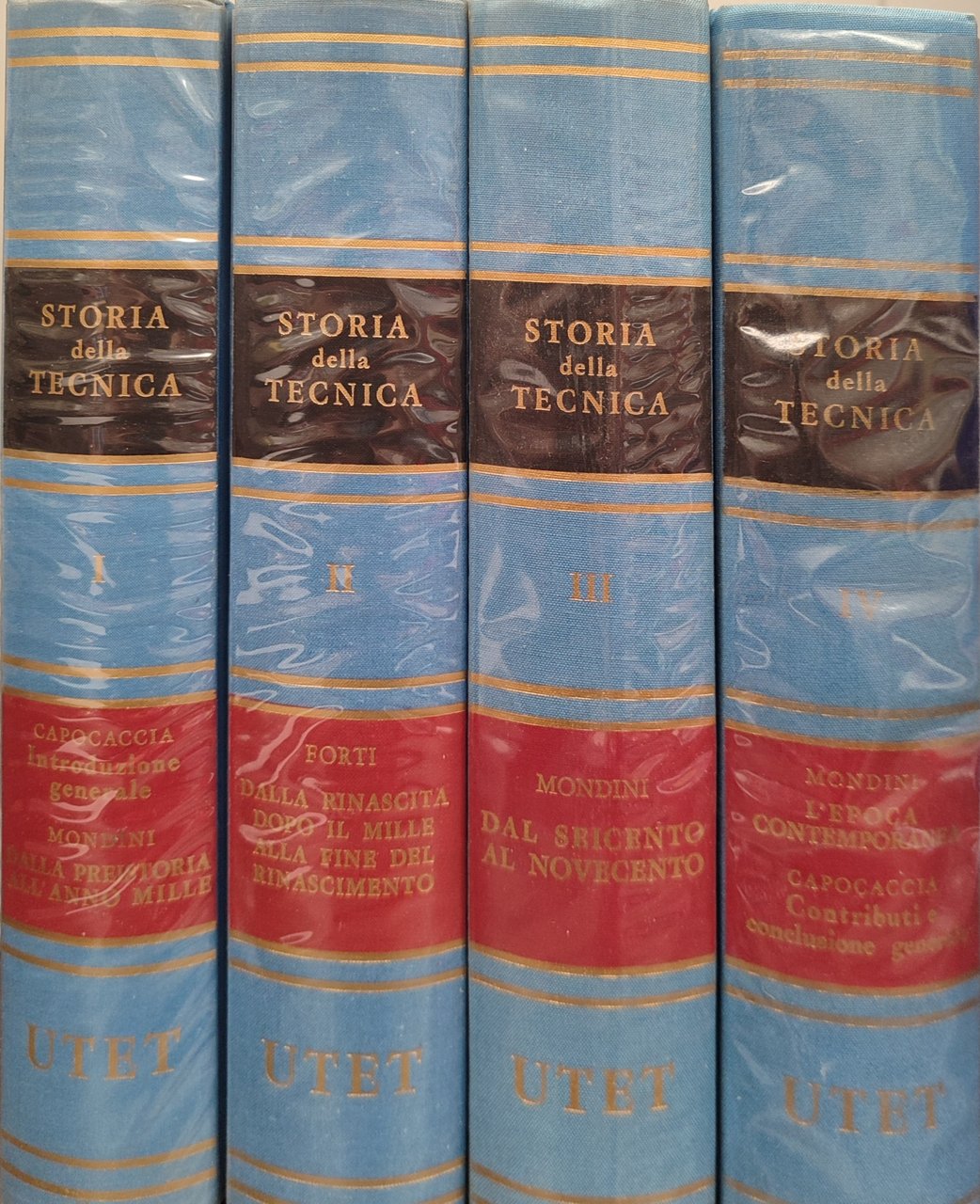 STORIA DELLA TECNICA 4 VOLUMI