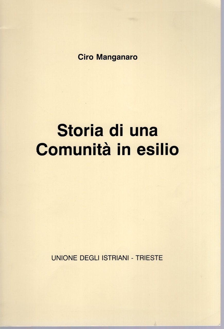 Storia di una comunità in esilio