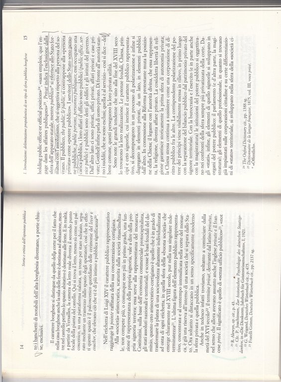 Storia e critica dell'opinione pubblica