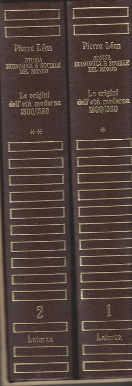 STORIA ECONIMICA E SOCIALE DEL MONDO 1300/1580