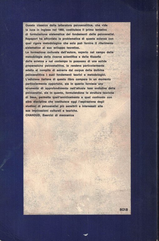 Struttura della teoria psico analitica