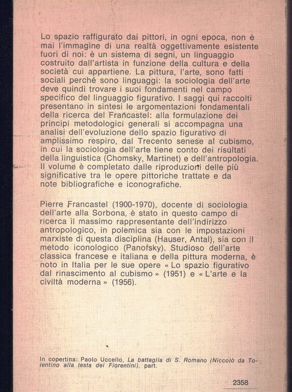 Studi di sociologia dell'arte P. Francastel | Immagine Gallery 2