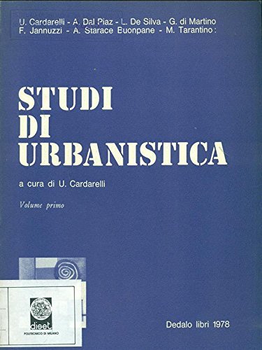 Studi di urbanistica