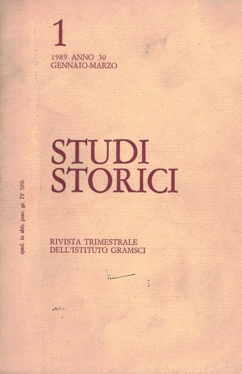 STUDI STORICI | Immagine principale