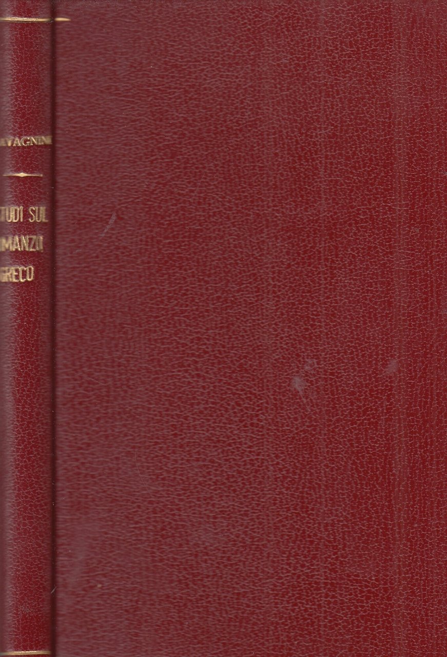 Studi sul romanzo greco | Immagine principale