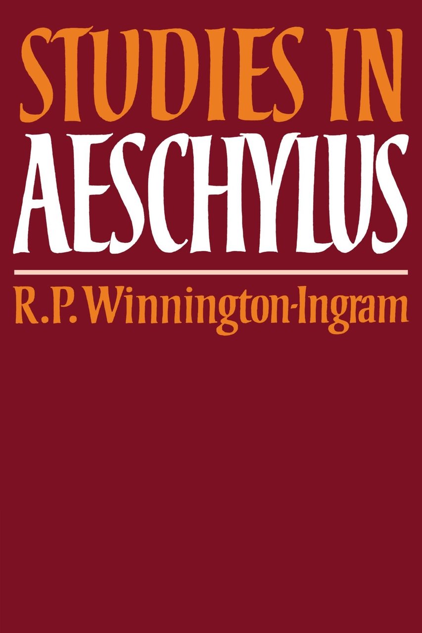 Studies in Aeschylus | Immagine principale
