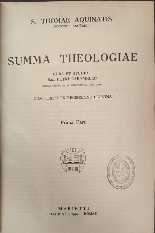 Summa theologiae. 3 volumi | Immagine Gallery 3