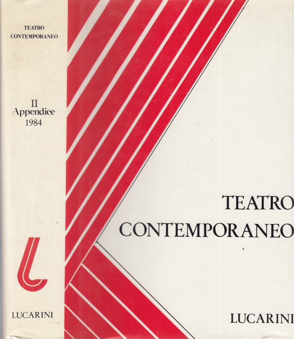 Teatro contemporaneo. Appendice II 1984