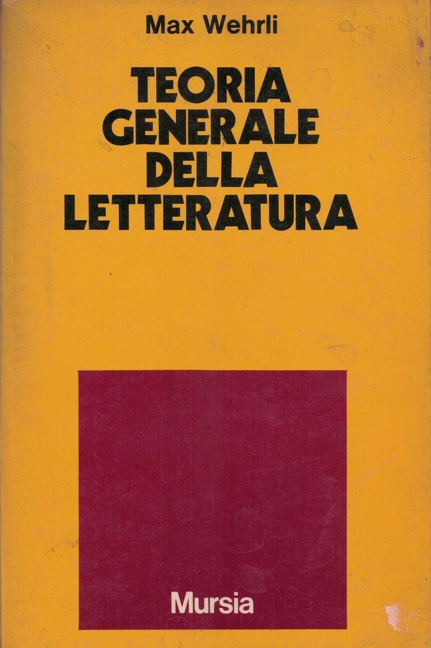Teoria generale della letteratura