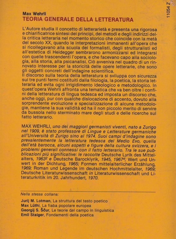 Teoria generale della letteratura