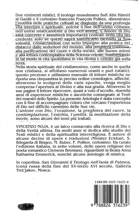 Testi mistici per la contemplazione di Dio