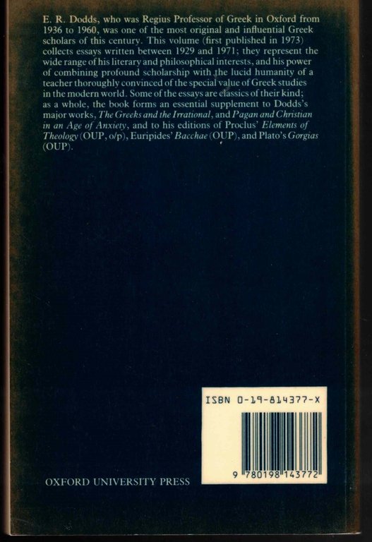 The Ancient Concept of Progress and Other Essays on Greek … | Immagine Gallery 2