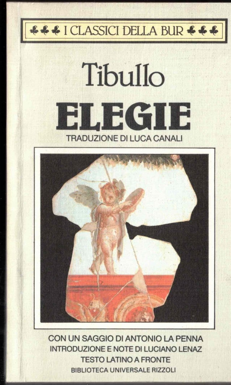 Tibullo Elegie