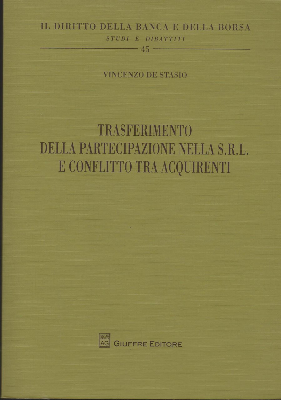 Trasferimento della partecipazione nella s.r.l. | Immagine principale