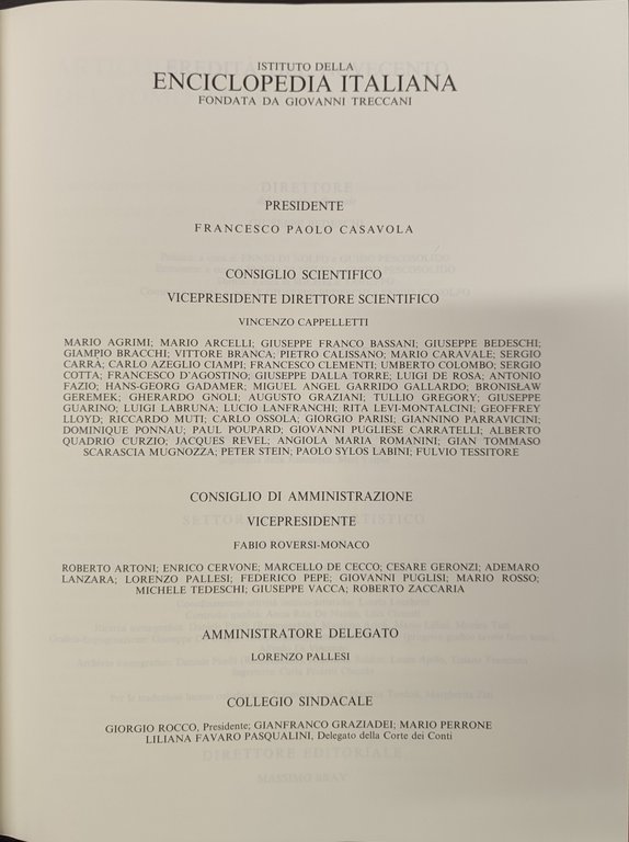 Treccani 2000. Eredita' del novecento. 4 volumi con album