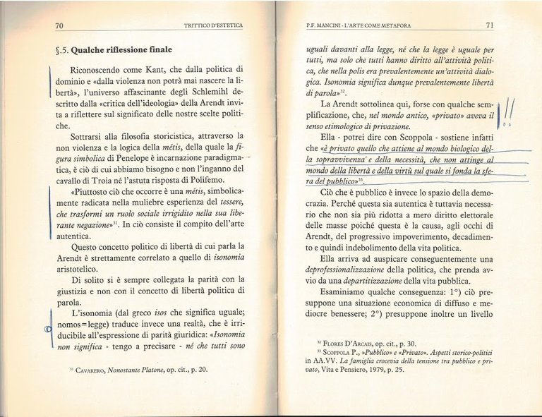 Trittico di Estetica