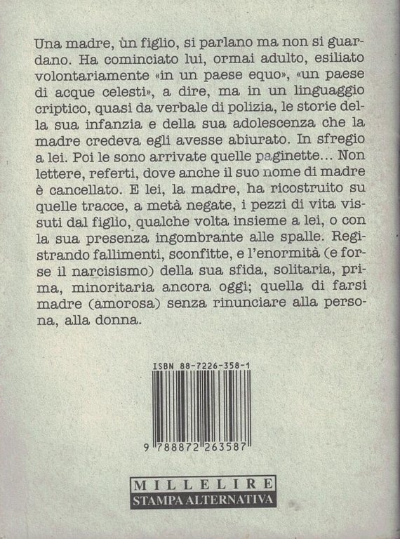 Tu volevi un figlio carabiniere