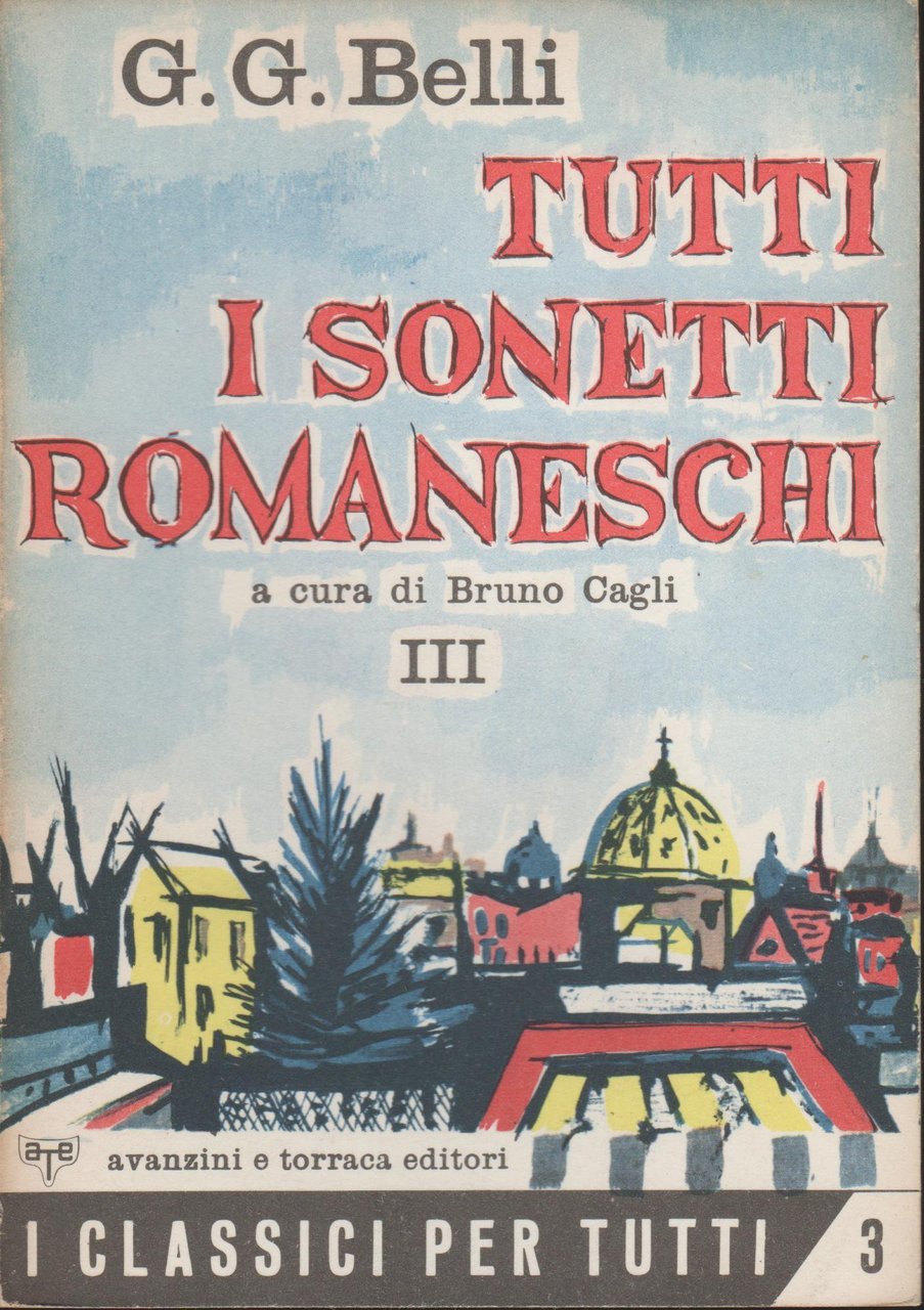 TUTTI I SONETTI ROMANESCHI Vol III