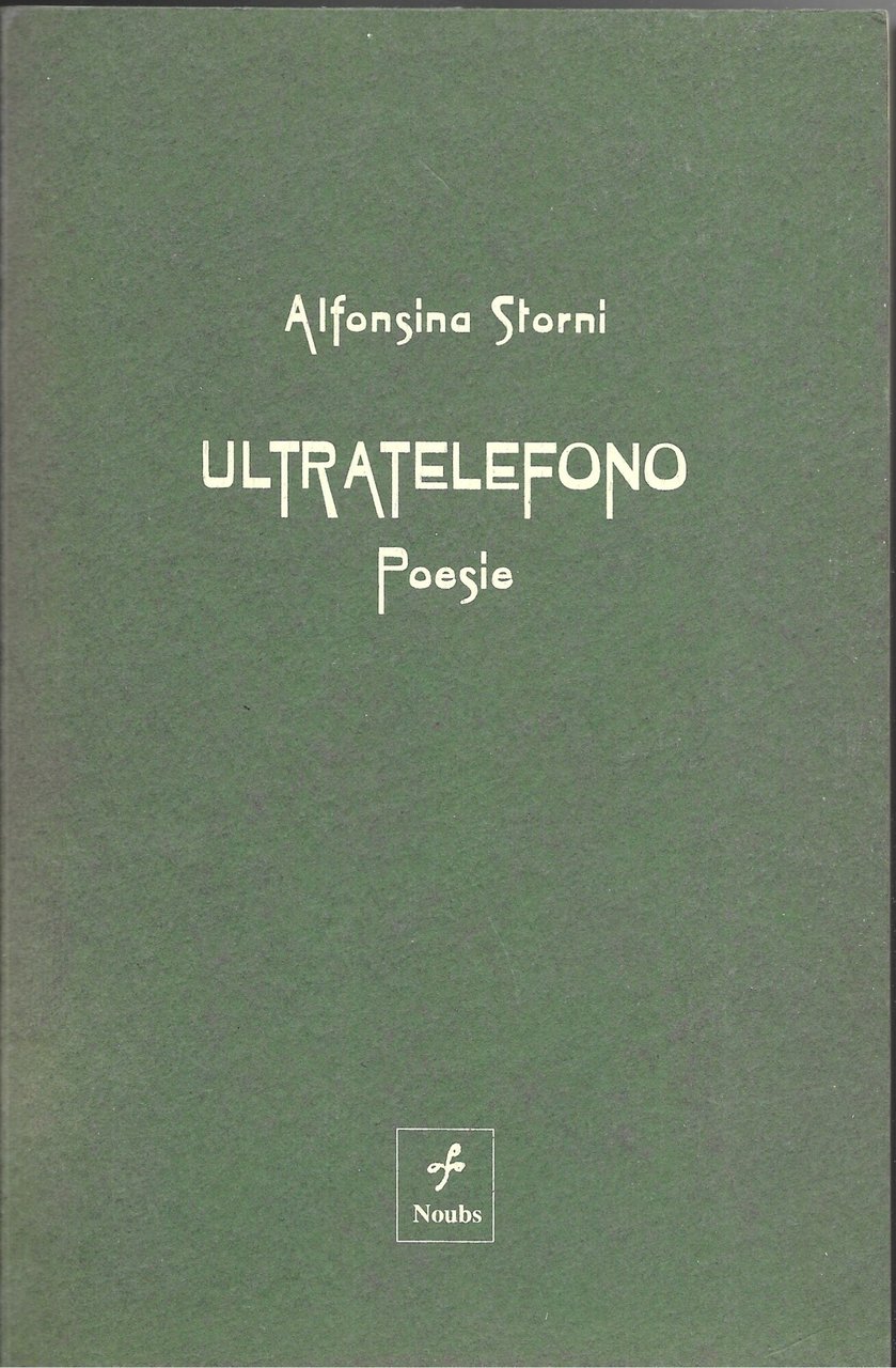 ULTRATELEFONO - Poesie -