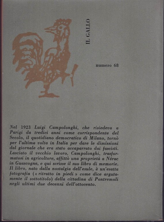 Una cittadina italiana fra l' 80 e il 900 (ritratto …