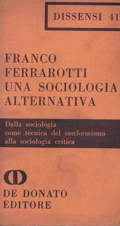 Una sociologia alternativa