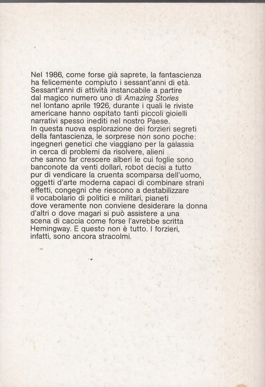 Urania presenta millemondi inverno 1986. 4 romanzi brevi e 14 …