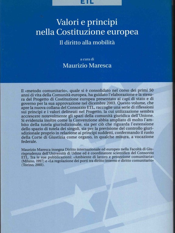 Valori e principi nella costituzione europea. Il diritto alla mobilità | Immagine Gallery 2