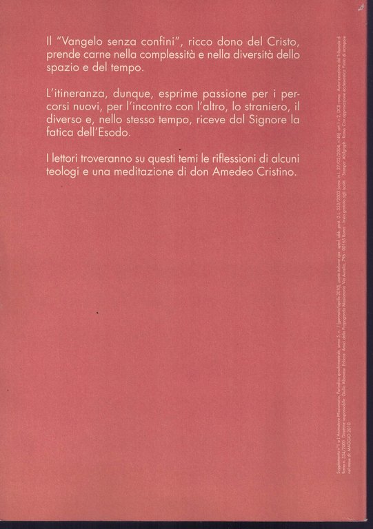 VANGELO E ITINERANZA CRISTIANA | Immagine Gallery 2