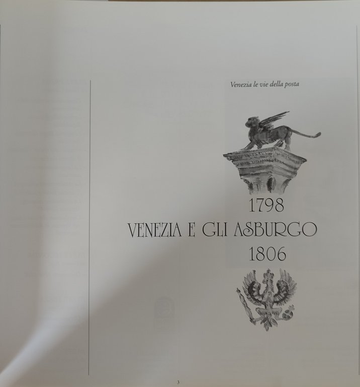 VENEZIA LE VIE DELLA POSTA - VENEZIA E GLI ASBURGO …