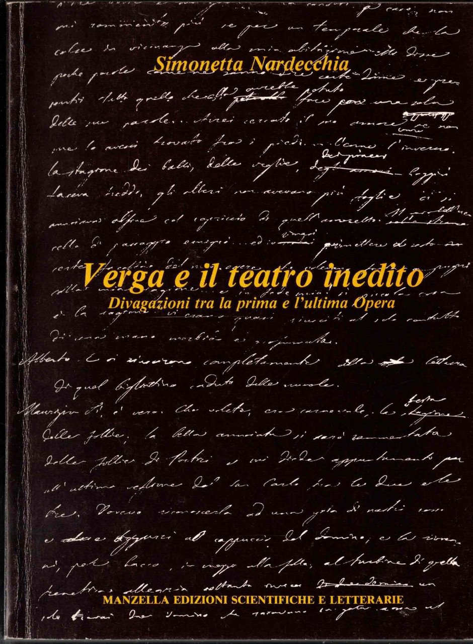 Verga e il teatro inedito divagazioni tra la prima e …
